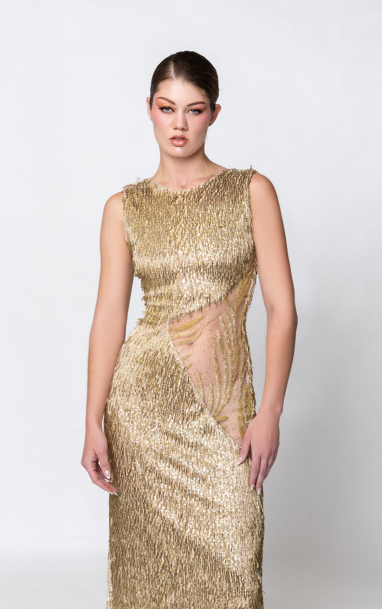 Golden Aura Dress