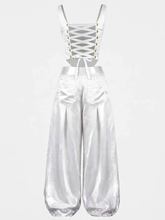 The Mama Corset + Westside Parachute Pants