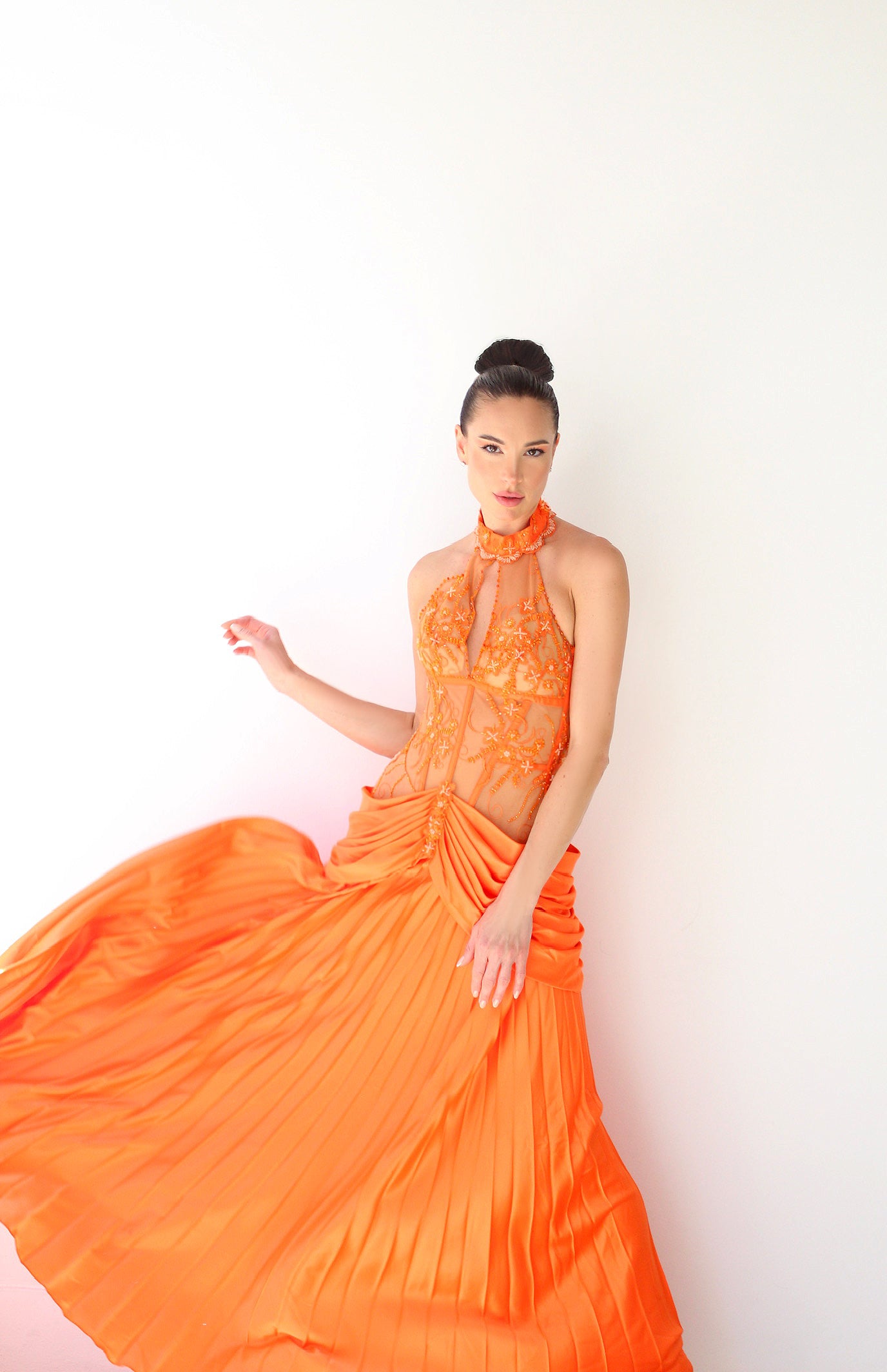 Sunfire Elegance Gown