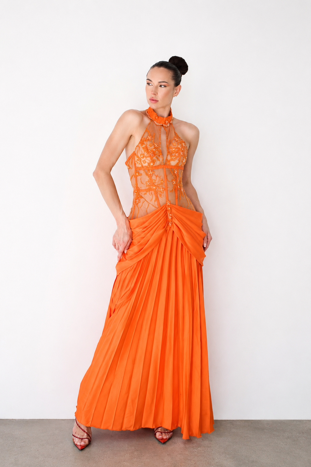 Sunfire Elegance Gown