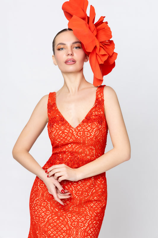 The Fiore Rosso Gown