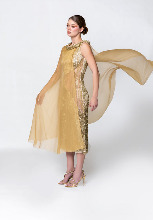 Golden Aura Dress
