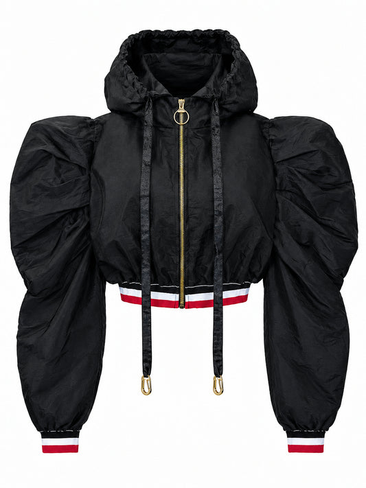 Westside Cropped Hooded Jacket
