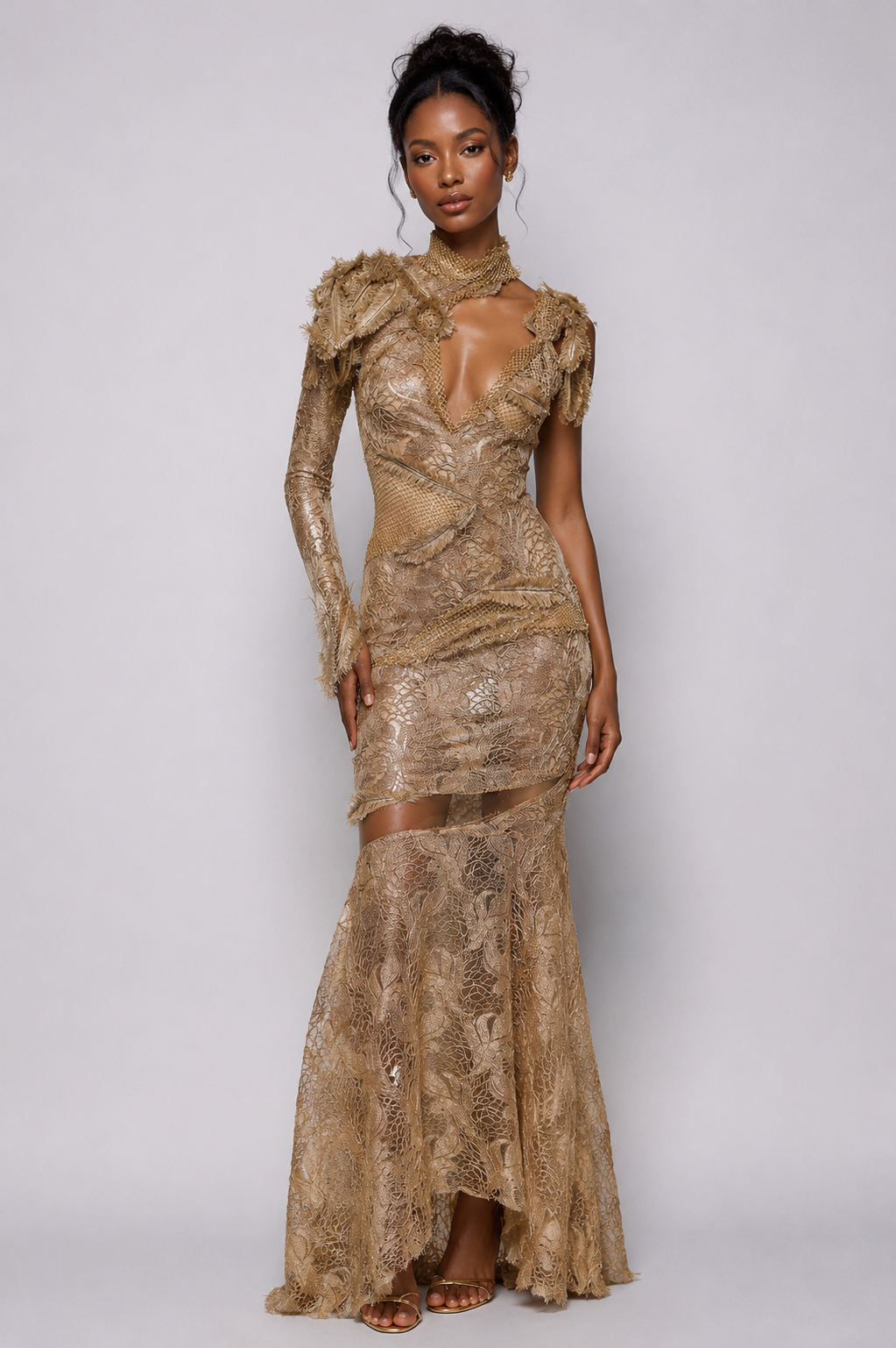 Golden Empress Gown