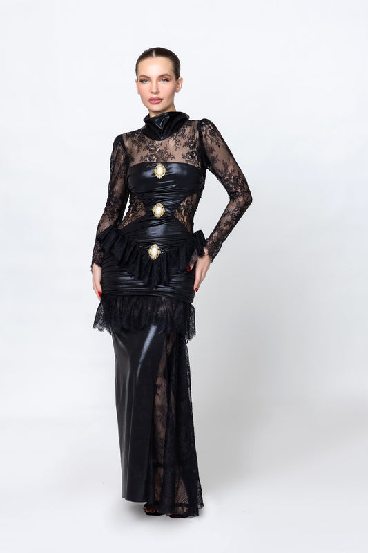 The Rose Inferno Gown