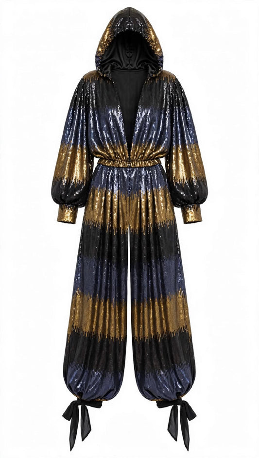 The Pacific Gold Jumpsuit