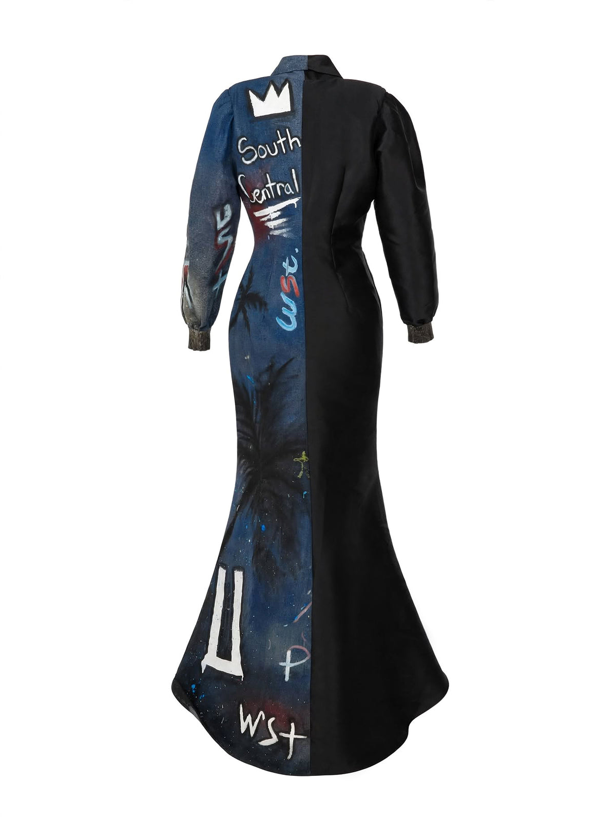 Noir & Denim Dress